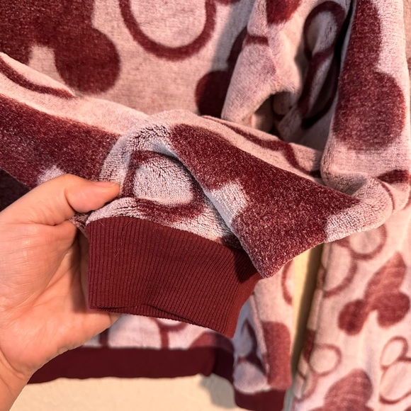 Disney‎ Mickey Mouse Fleece 2-piece Jogger Lounge PJ Set XXL Plus Size - Picture 10 of 11